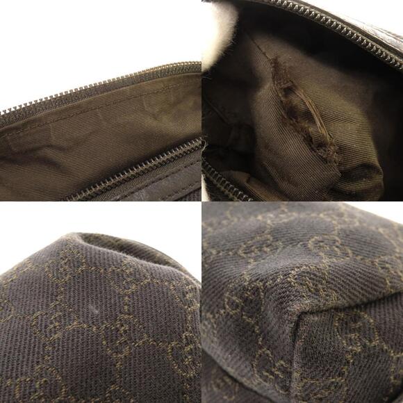 Gucci GG Pattern Canvas Cosmetic Pouch - Picture 9 of 10